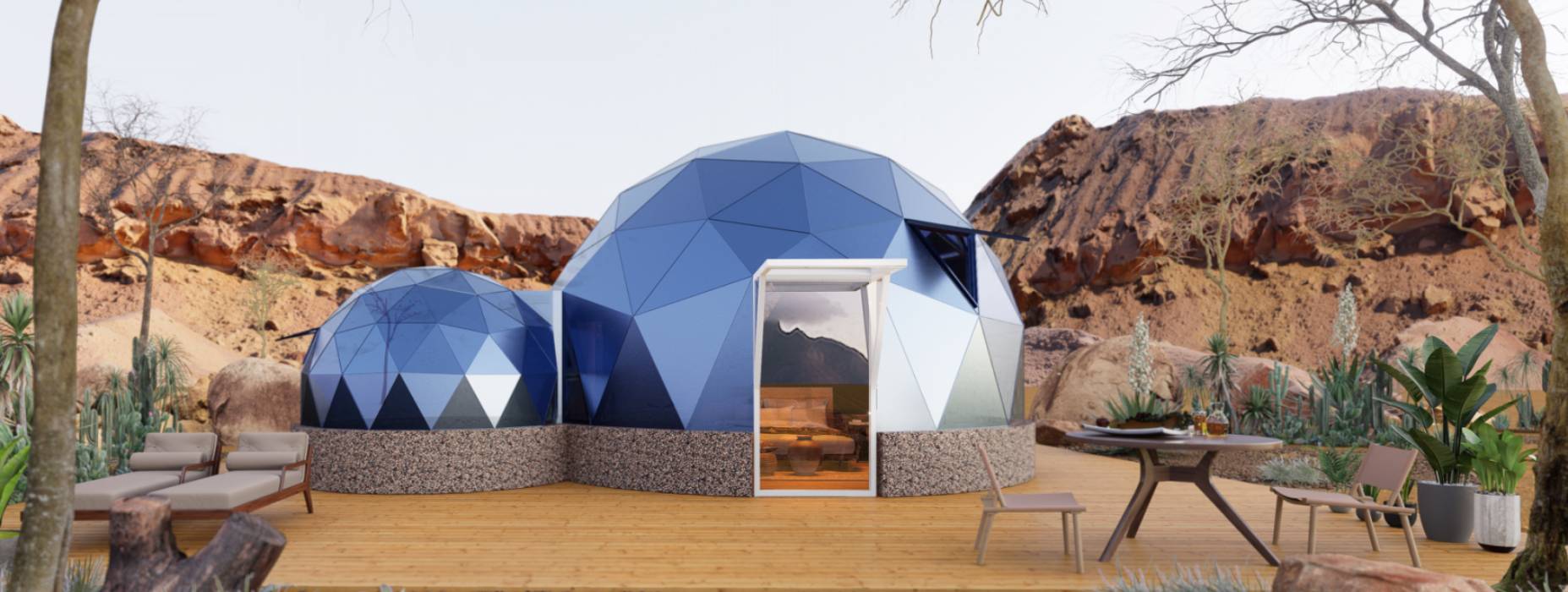 东乡县球形智能光伏玻璃星空房